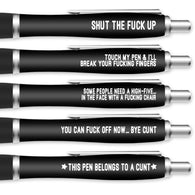 Angry Profanity Pen Pack